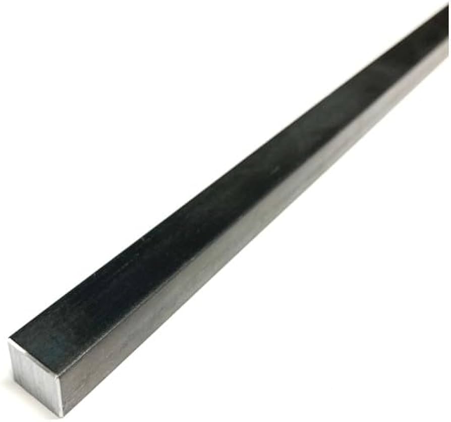 Amazon.co.jp: SS400 角鋼 角棒 12.7x12.7mm 500~1500mm 日本製 黒皮